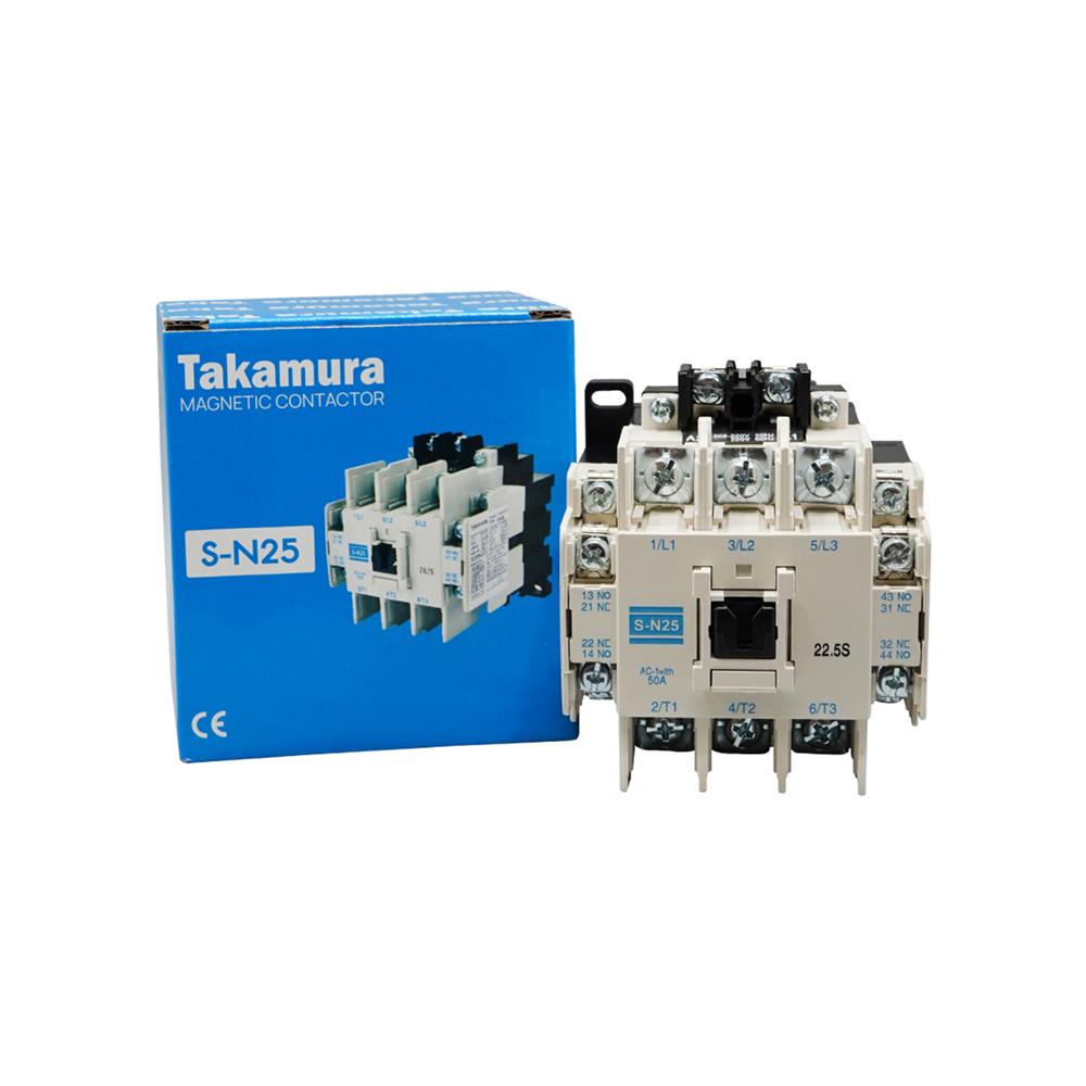 แมกเนติก คอนแทคเตอร์ TAKAMURA S-N25-220V