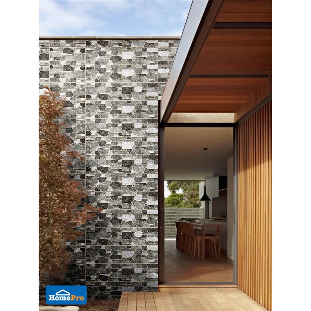 กระเบื้องผนัง 30x60 ซม. EAST ATHENA พัมมิส สโตน เทา 1.44 ตร.ม.