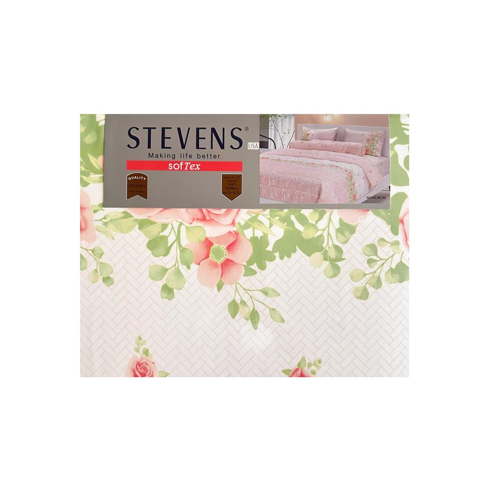 ชุดผ้าปูที่นอน 3.5 ฟุต 3 ชิ้น STEVENS SOFTEX RC15
