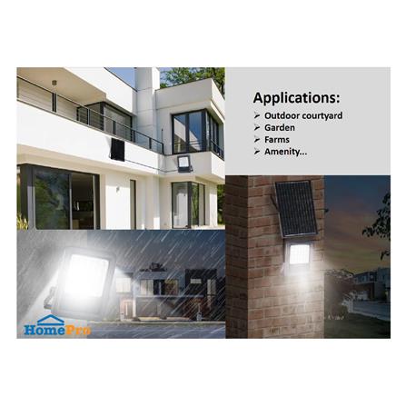 ไฟสปอตไลท์ SOLAR PHILIPS BVC080 LED25/730 16.6 วัตต์ WARM WHITE สีเทา_4