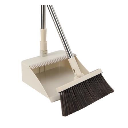 ชุดไม้กวาดที่โกยผงพร้อมยางไล่น้ำ 3IN1 ACCO NAMI สีเบจ_4