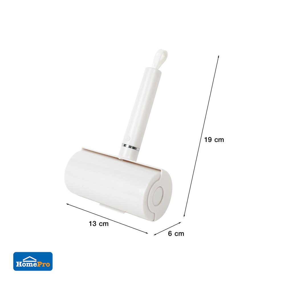 ลูกกลิ้งขจัดฝุ่นด้ามสั้น ACCO NAMI 55 แผ่น สีขาว