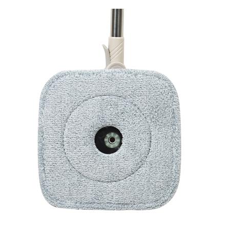 ชุดอุปกรณ์ถังปั่นกลมพร้อมไม้ม็อบ ACCO META สีเบจ_6