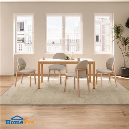 โต๊ะอาหาร BENETTA BOSA สีขาว_6