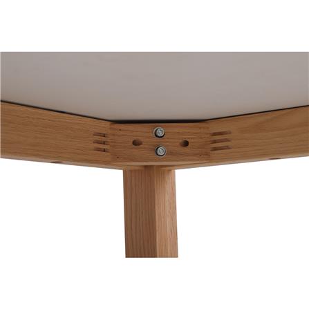 โต๊ะอาหาร BENETTA BOSA สีขาว_5