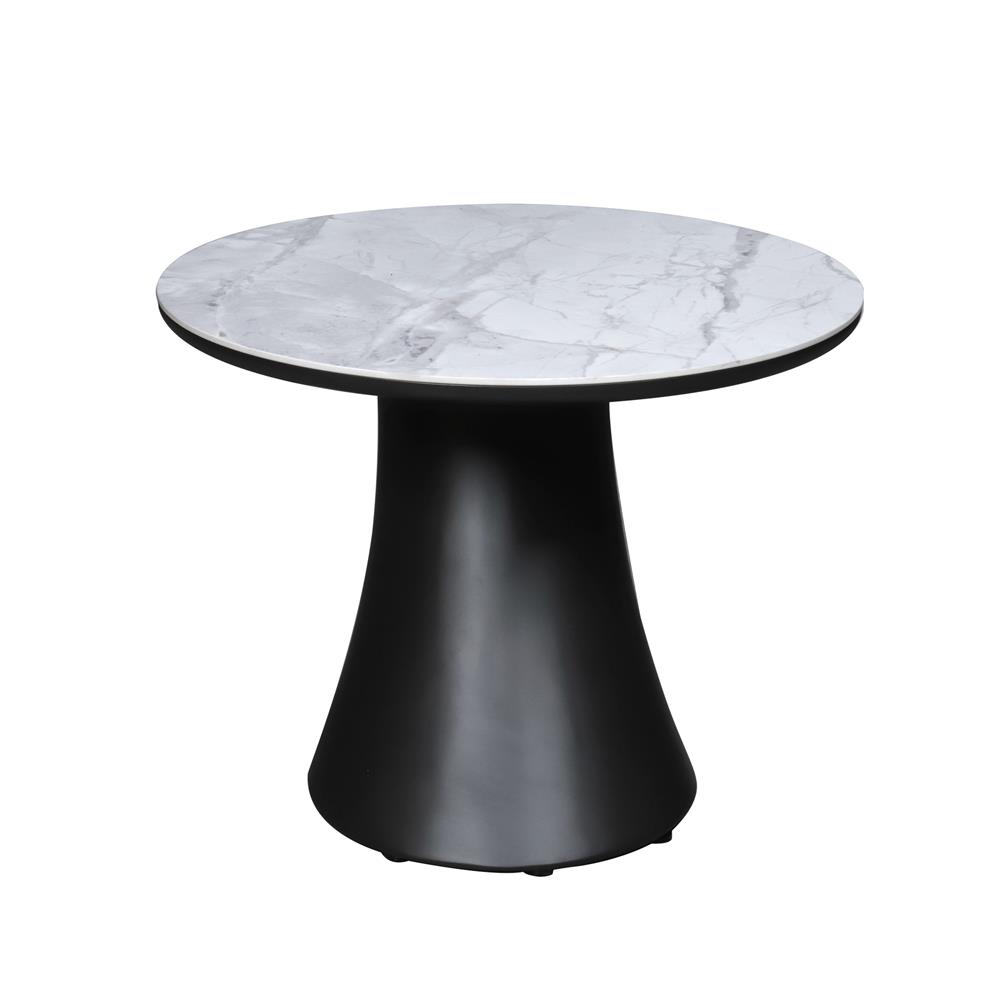 โต๊ะกลาง BENETTA SORRENTO 60 ซม. สีขาว/ดำ