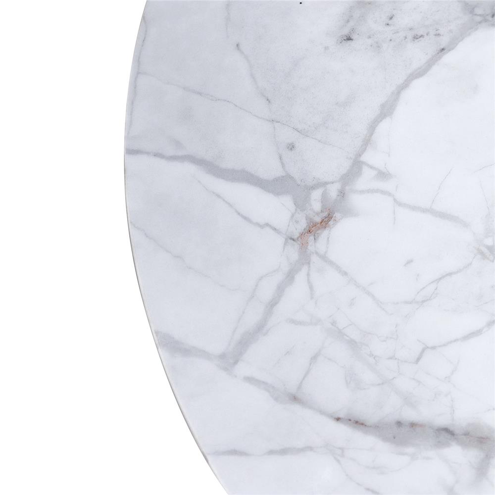 โต๊ะกลาง BENETTA SORRENTO 60 ซม. สีขาว/ดำ