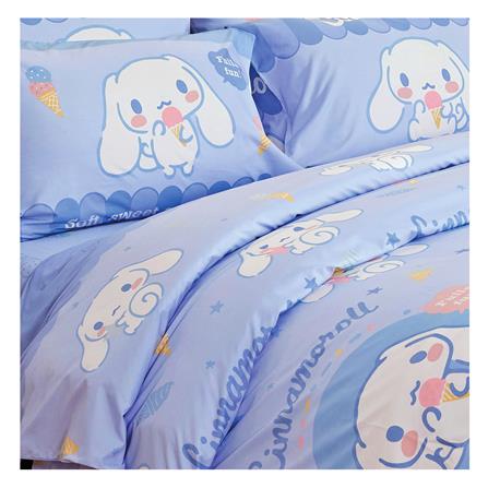 ชุดผ้าปูที่นอน 6 ฟุต 6 ชิ้น FOUNTAIN CINNAMOROLL 70209-FTC139_1