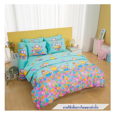 ชุดผ้าปูที่นอน 6 ฟุต 6 ชิ้น FOUNTAIN MINION 70209-FTC131_0