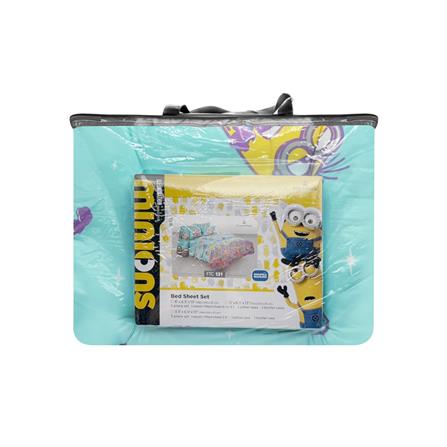 ชุดผ้าปูที่นอน 6 ฟุต 6 ชิ้น FOUNTAIN MINION 70209-FTC131_3