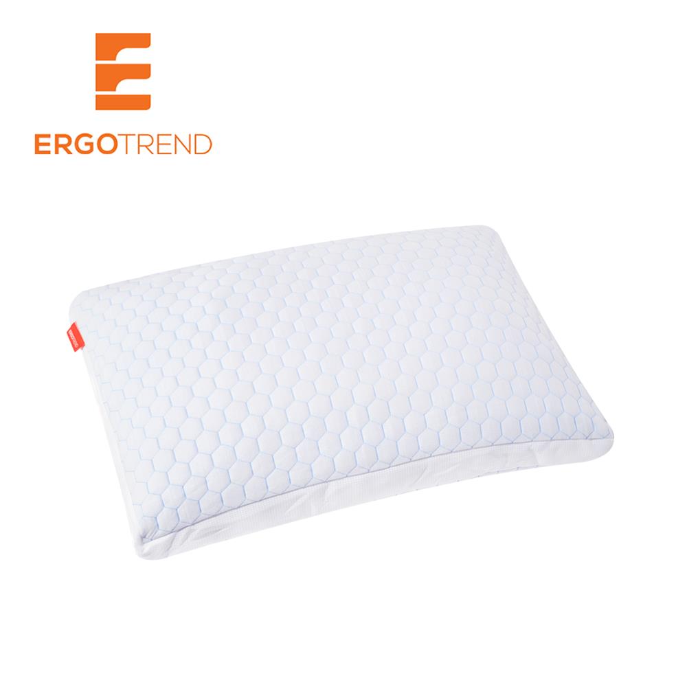 หมอนสุขภาพ เมมโมรี่โฟม ERGOTREND SOFTPLUS ERGONOMIC PILLOW 70x50x20 ซม. สีขาว