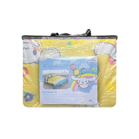 ชุดผ้าปูที่นอน 6 ฟุต 6 ชิ้น FOUNTAIN CINNAMOROLL 70209-FTC138_3