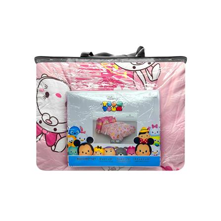 ชุดผ้าปูที่นอน 6 ฟุต 6 ชิ้น FOUNTAIN TSUMTSUM 70209-FTC137_3