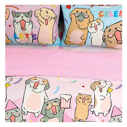 ชุดผ้าปูที่นอน 5 ฟุต 6 ชิ้น TULIP DISNEY 60256-DLD018_1