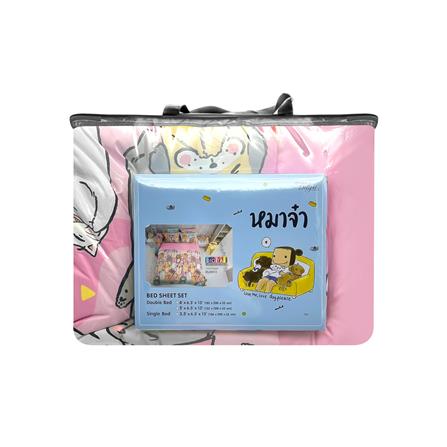 ชุดผ้าปูที่นอน 5 ฟุต 6 ชิ้น TULIP DISNEY 60256-DLD018_3
