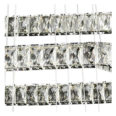 ไฟช่อ LED EVL CFC-11080 100 วัตต์ DAYLIGHT/COOL WHITE/WARM WHITE สีใส/เงิน 5 หัว_1