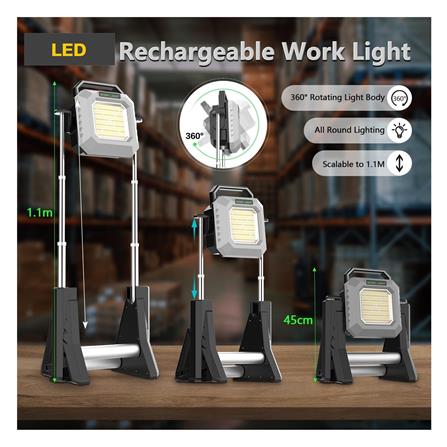 ไฟสปอตไลท์ LED มีขาตั้ง MOVADA 20 วัตต์ DAYLIGHT_3