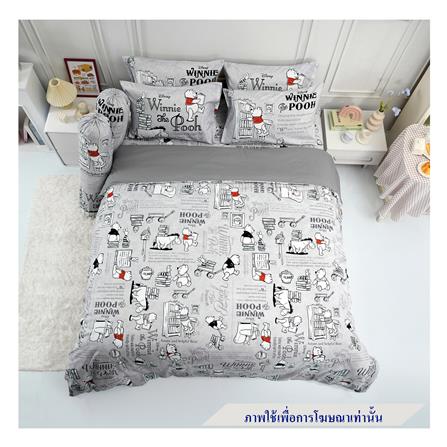 ชุดผ้าปูที่นอน 5 ฟุต 6 ชิ้น TULIP POOH 60256-DLD010_0