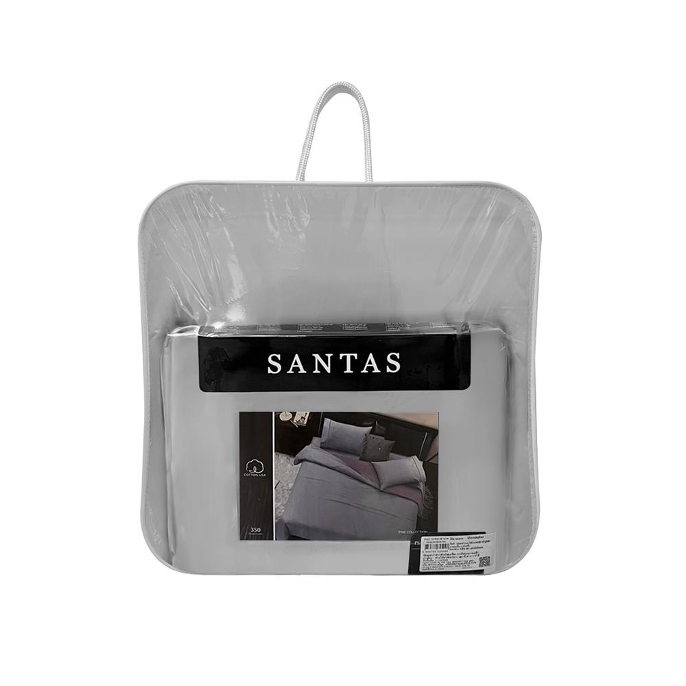 ชุดผ้าปูที่นอน 5 ฟุต 7 ชิ้น SANTAS PINE GR