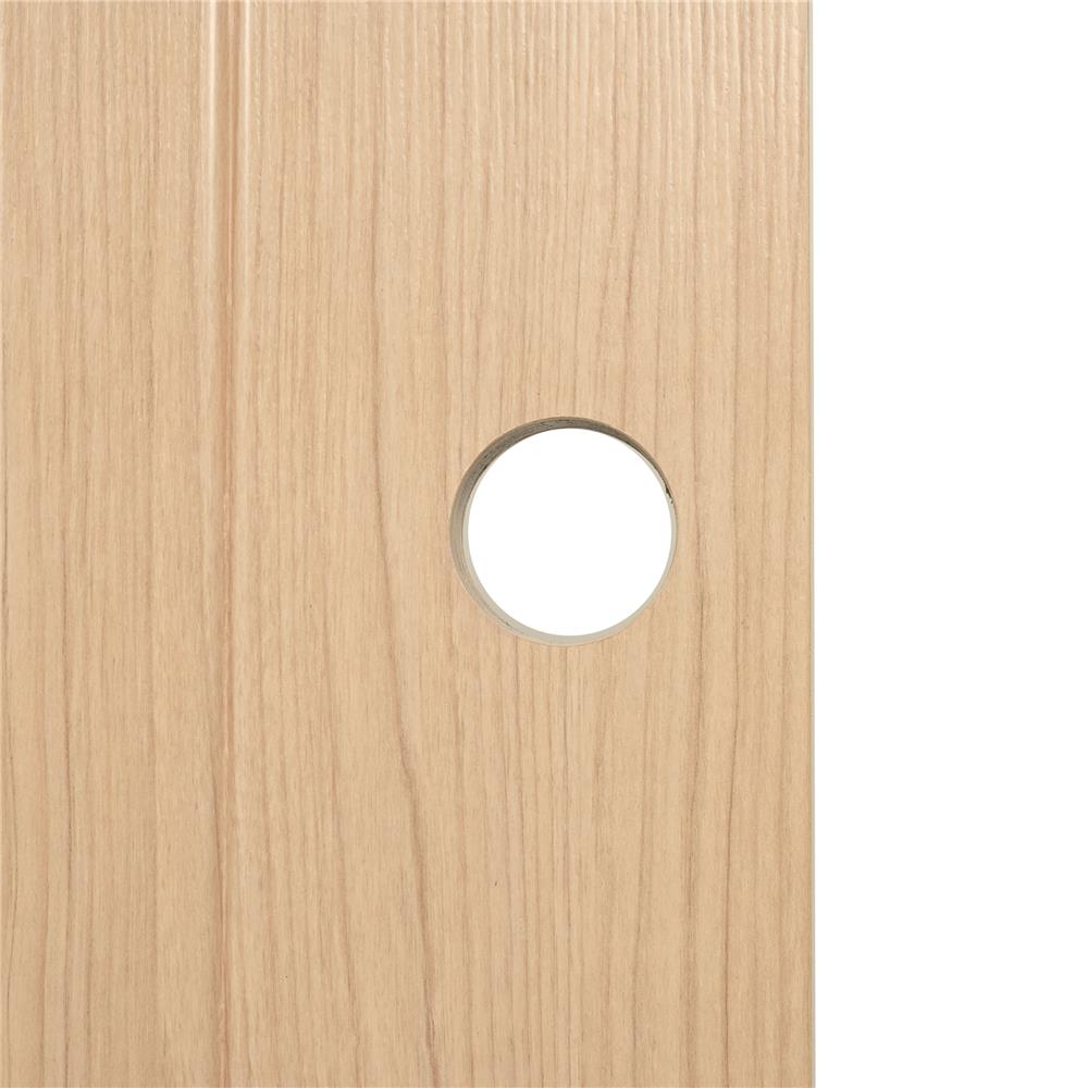 ประตูภายใน UPVC AZLE PZV3 80X200 ซม. สีบีช เจาะลูกบิด