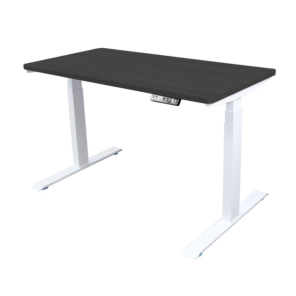 โต๊ะปรับระดับไฟฟ้า BEWELL 160 ซม. สีดำ/ขาว