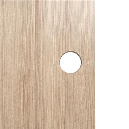 ประตูภายใน UPVC AZLE PZV6 80X200 ซม. สี LATTE เจาะลูกบิด_3