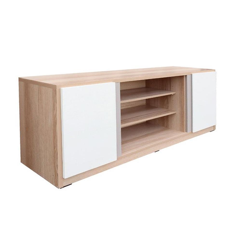 ตู้วางทีวี FURDINI FINE 150 ซม. สีลายไม้/ครีมผ้า/ขาวผ้า