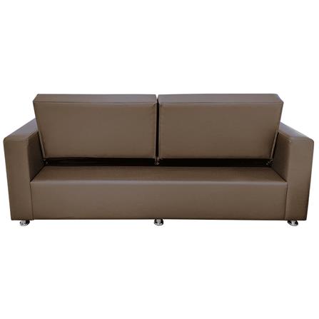 โซฟาเบด FURDINI FOSTER PVC สีน้ำตาลเข้ม_9