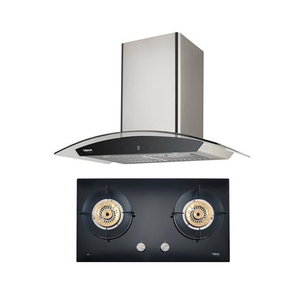 เตาฝัง+เครื่องดูดควัน LINEA GD 73 2G+LDA TC 90.1_0