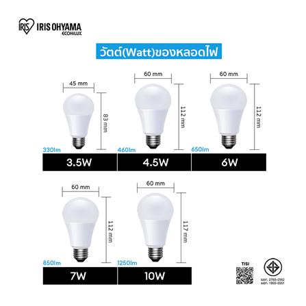 หลอด LED IRIS OHYAMA THLDA6D-H-6 6 วัตต์ DAYLIGHT E27_10