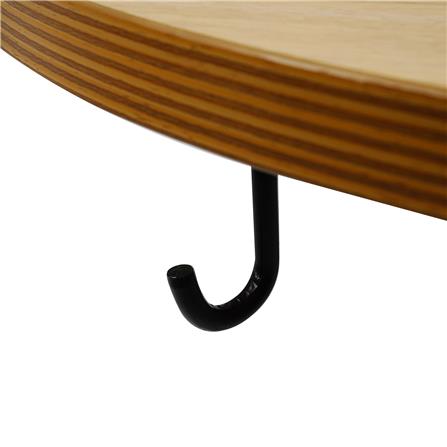 โต๊ะอเนกประสงค์ FURDINI WITCH 60 ซม. สี NATURAL/ดำ_2