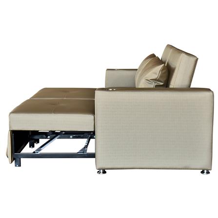 โซฟาเบด FURDINI FOSTER PVC สีน้ำตาล_6