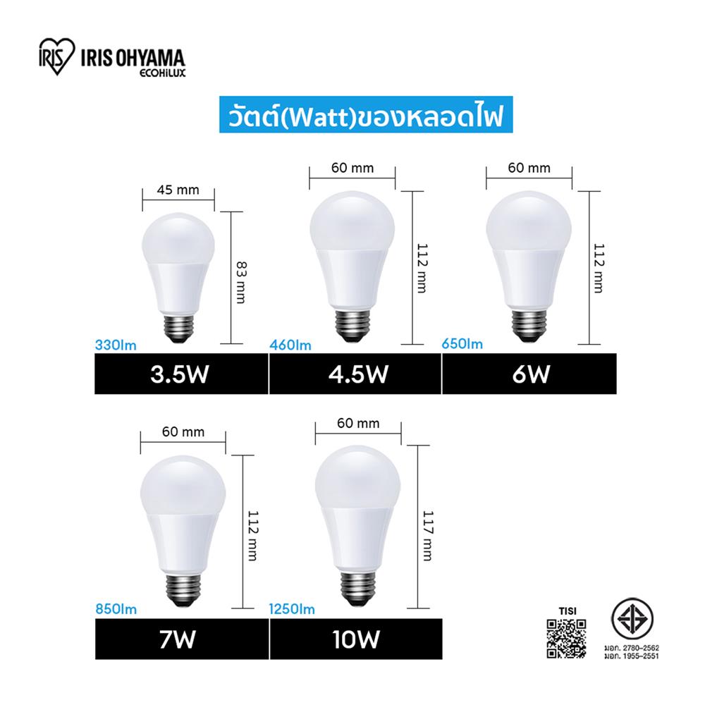 หลอด LED IRIS OHYAMA THLDA10D-H-11 10 วัตต์ DAYLIGHT E27