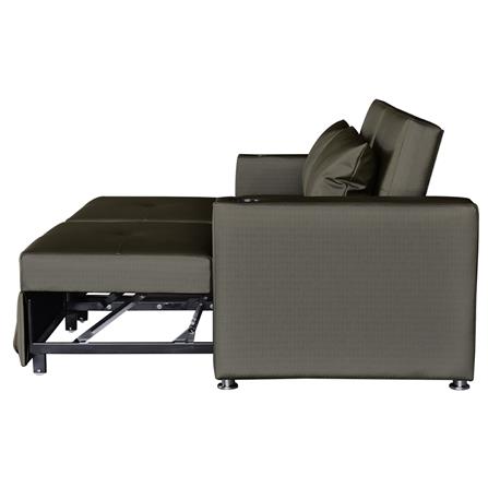 โซฟาเบด FURDINI FOSTER PVC สีเทาเข้ม_6