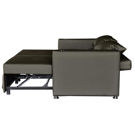 โซฟาเบด FURDINI FOSTER PVC สีเทาเข้ม_8