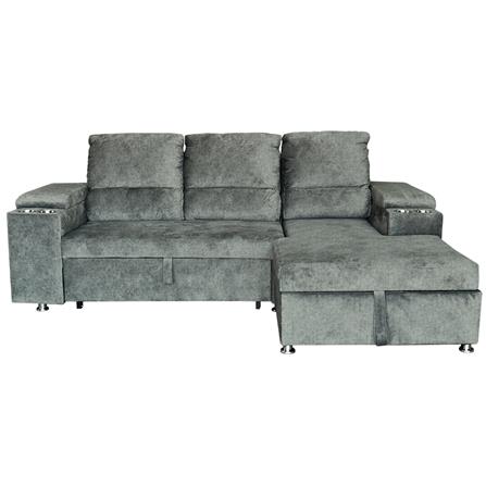 โซฟาเข้ามุมขวา FURDINI RAYMOND H-R สีเทาอ่อน_0