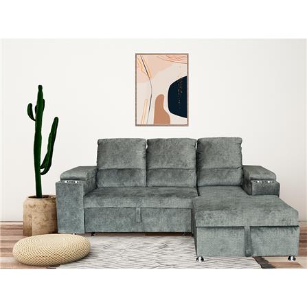 โซฟาเข้ามุมขวา FURDINI RAYMOND H-R สีเทาอ่อน_10