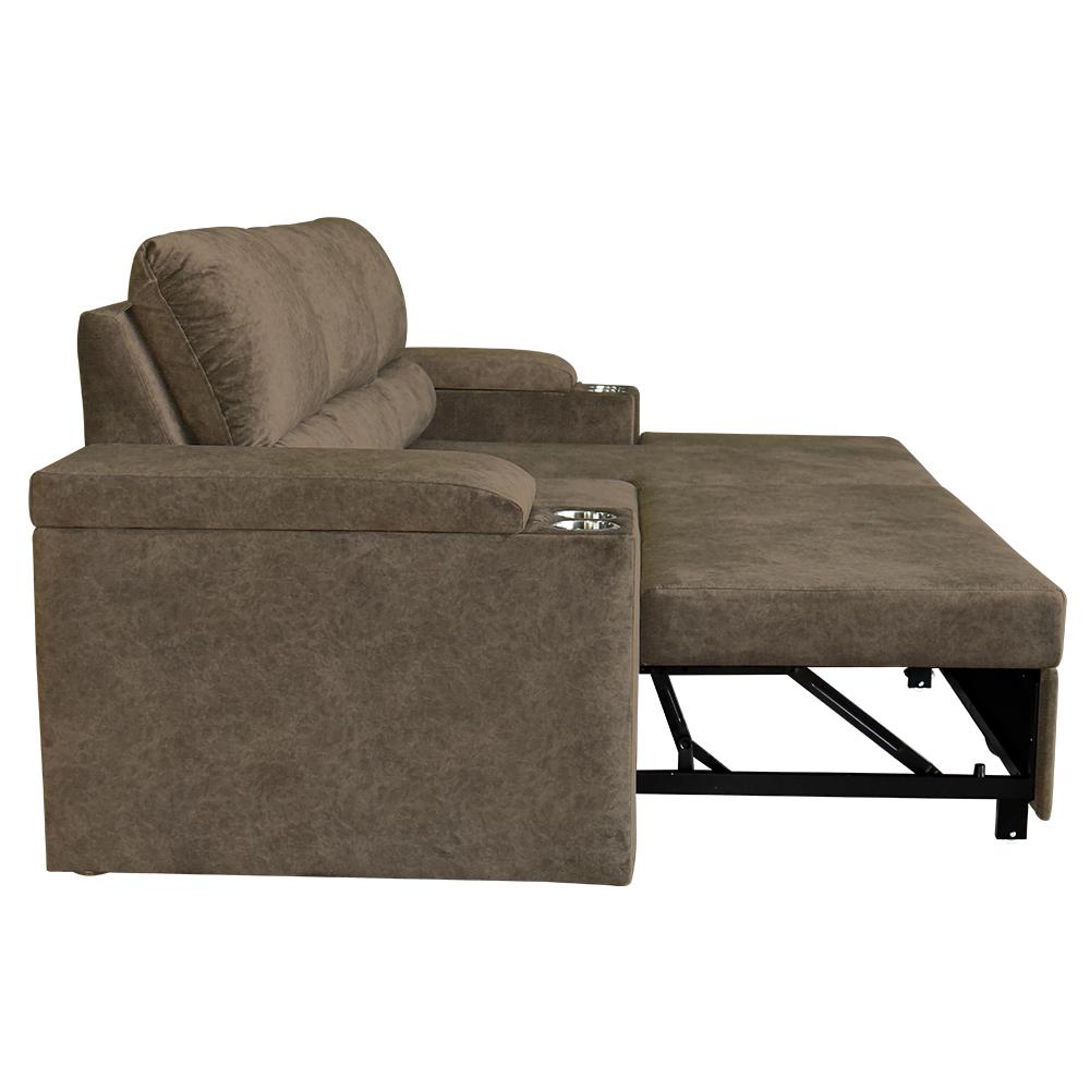 โซฟาเข้ามุมขวา FURDINI RAYMOND H-R สีน้ำตาล