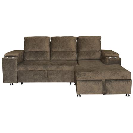 โซฟาเข้ามุมขวา FURDINI RAYMOND H-R สีน้ำตาล_0