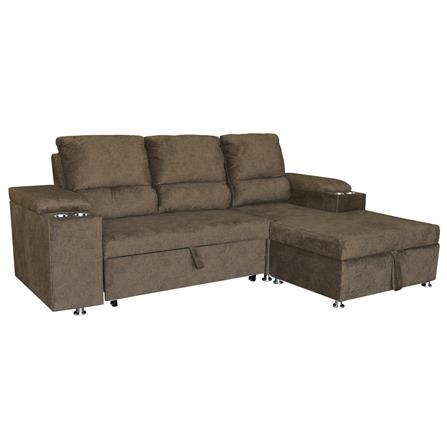 โซฟาเข้ามุมขวา FURDINI RAYMOND H-R สีน้ำตาล_1