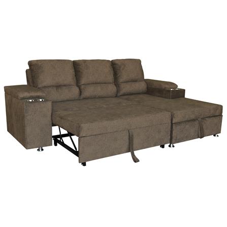 โซฟาเข้ามุมขวา FURDINI RAYMOND H-R สีน้ำตาล_3