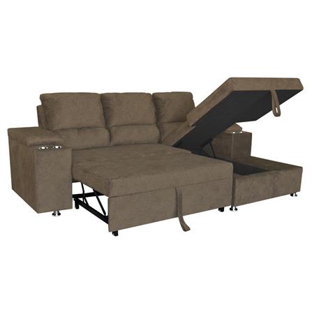 โซฟาเข้ามุมขวา FURDINI RAYMOND H-R สีน้ำตาล_4