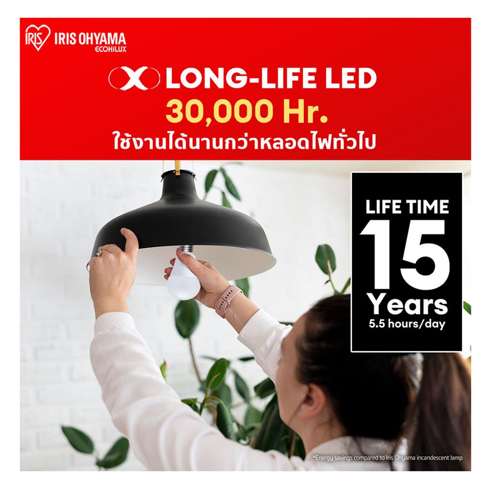 หลอด LED IRIS OHYAMA THLDA10L-H-11 10 วัตต์ WARM WHITE E27