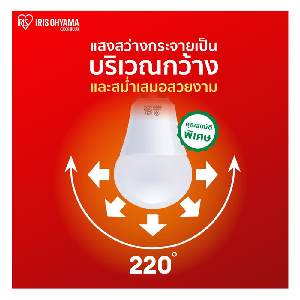 หลอด LED IRIS OHYAMA THLDA5L-H-4 4.5 วัตต์ WARM WHITE E27