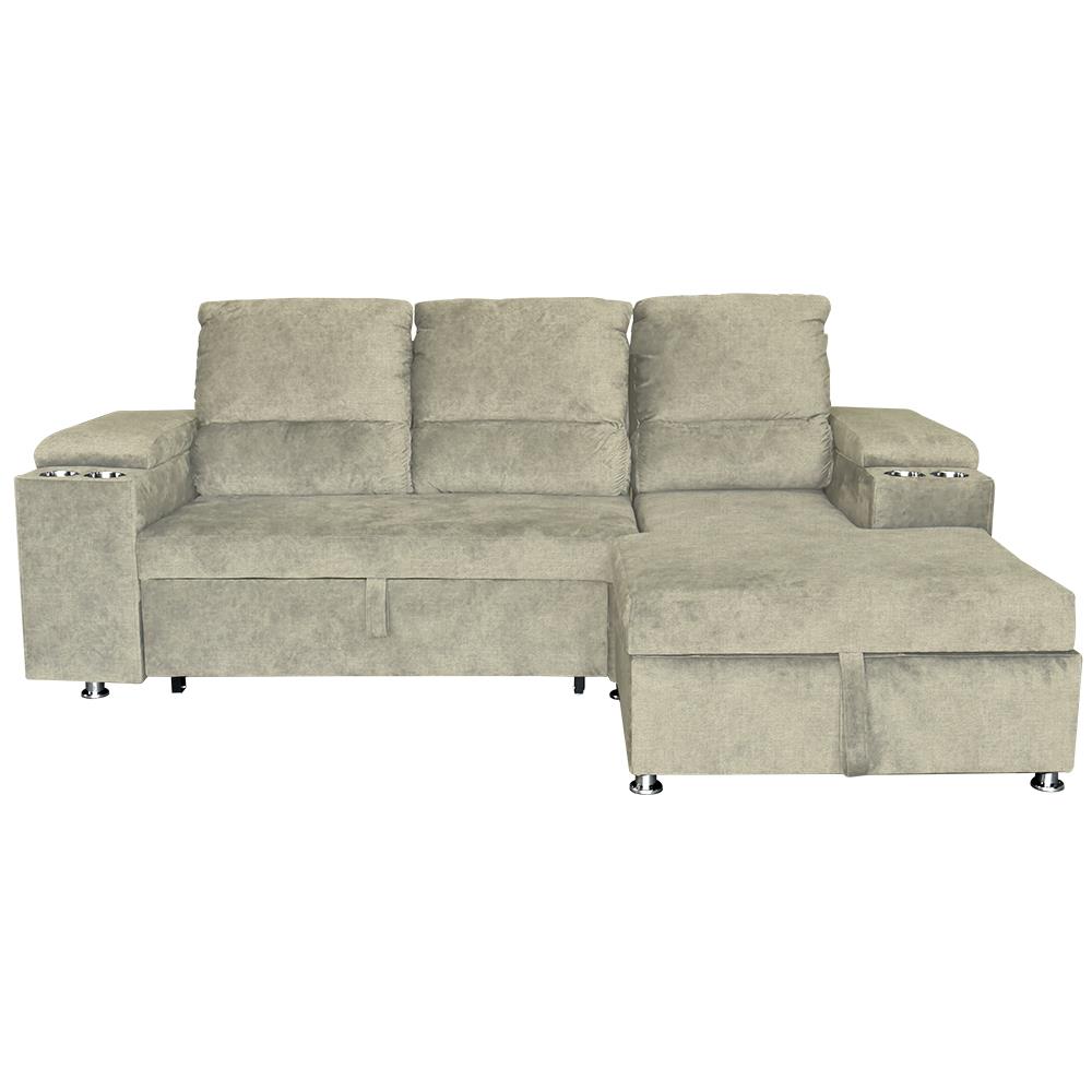 โซฟาเข้ามุมขวา FURDINI RAYMOND H-R สีครีม