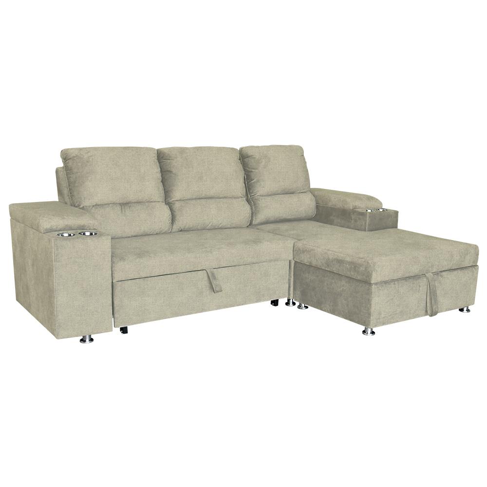 โซฟาเข้ามุมขวา FURDINI RAYMOND H-R สีครีม