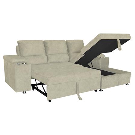 โซฟาเข้ามุมขวา FURDINI RAYMOND H-R สีครีม_4