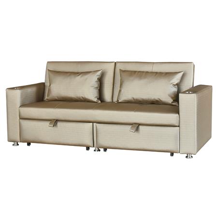โซฟาเบด FURDINI FOSTER PVC สีครีม_0