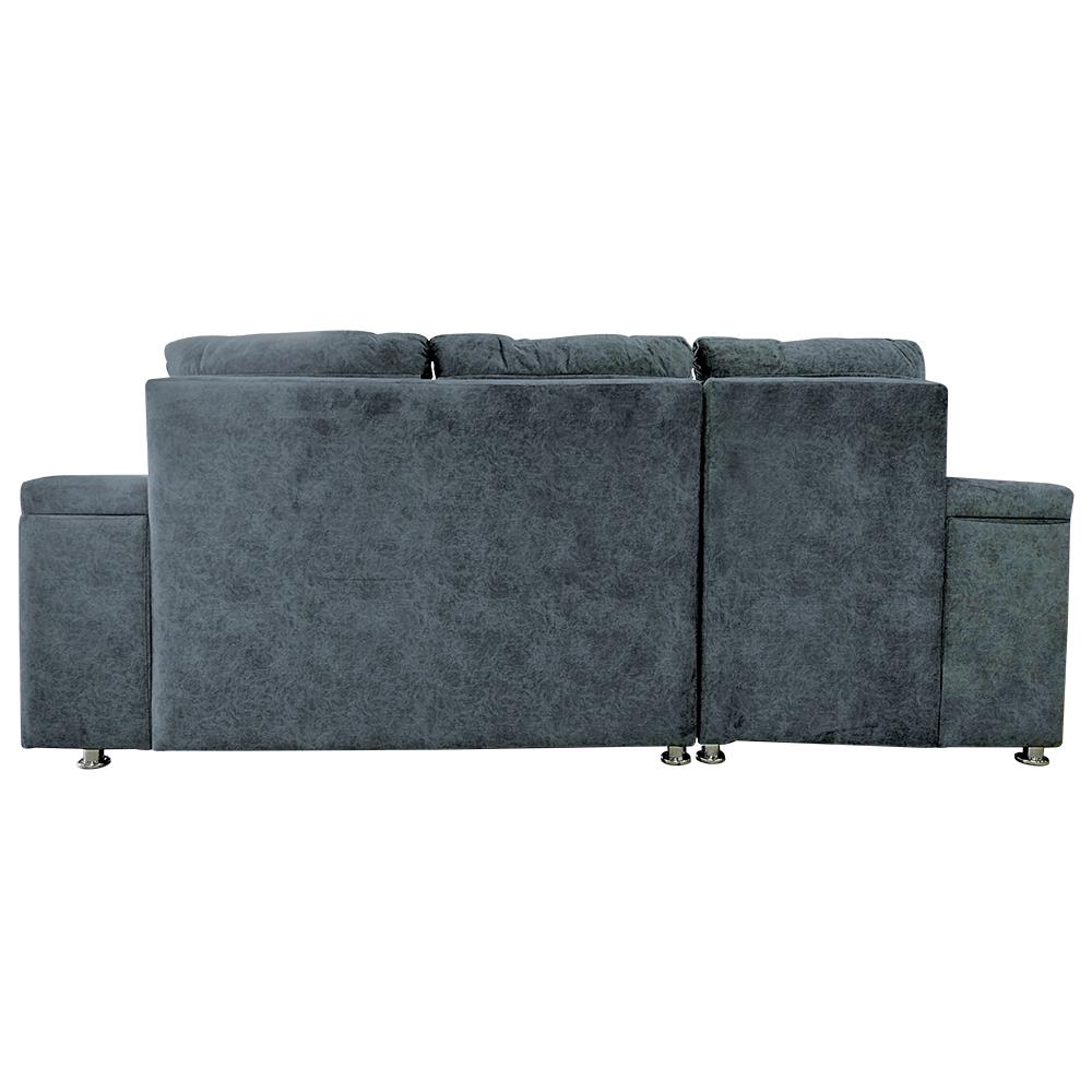 โซฟาเข้ามุมซ้าย FURDINI RAYMOND H-L สีเทาเข้ม