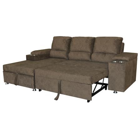 โซฟาเข้ามุมซ้าย FURDINI RAYMOND H-L สีน้ำตาล_3